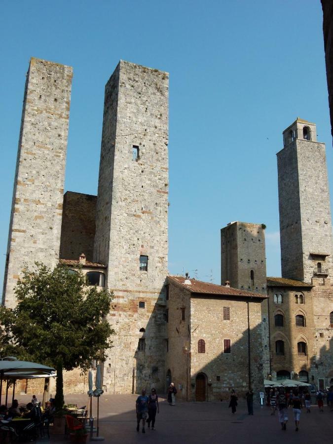 Appartamenti Panoramici Piazza delle Erbe San Gimignano Esterno foto